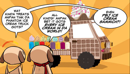 Phantom Ice Cream truck