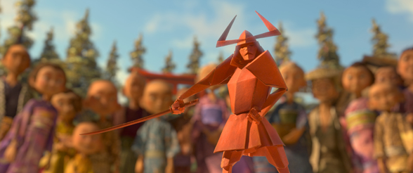 Kubo’s story brings magic to life as Little Hanzo, an enchanted origami piece, takes center stage. Courtesy Laika Studios/Focus Features